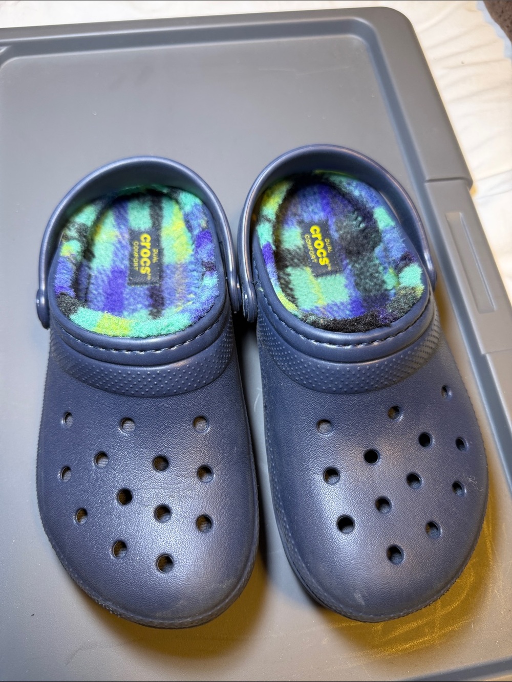 Crocs Classic Fuzz-Lined Clog